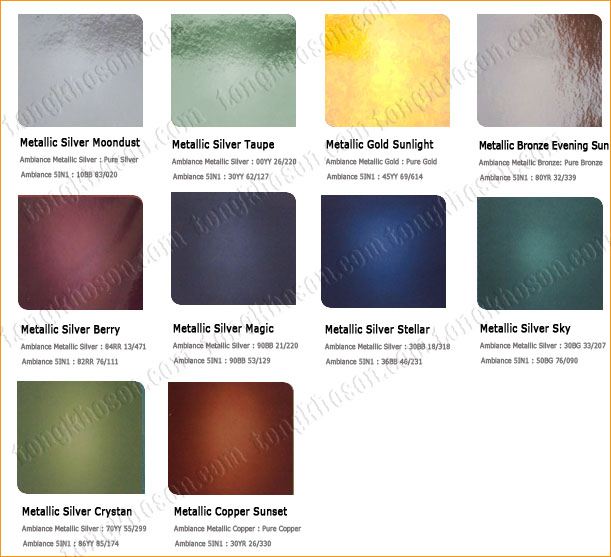 bang mau son dulux ambiance Metalic