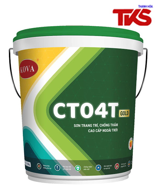 Sơn chống thấm ngoài trời Kova CT04T