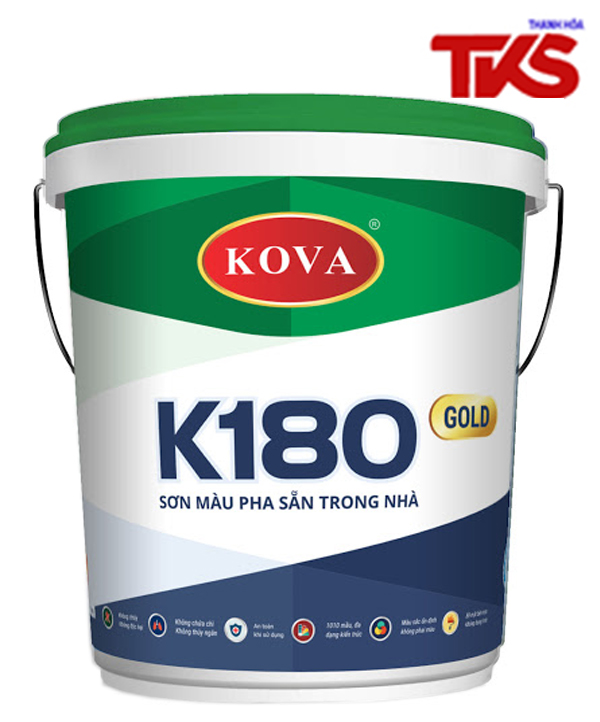 Sơn Kova K180 pha sẵn trong nhà