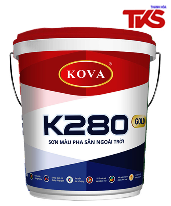 Sơn Kova K280 pha sẵn ngoài trời