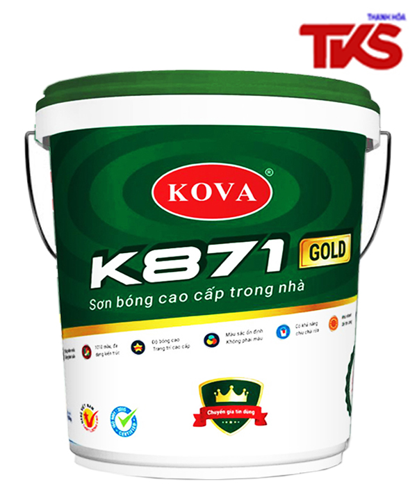 Sơn Kova K871 bóng trong nhà