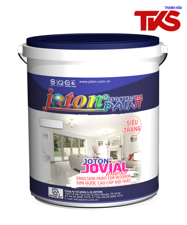 Sơn trần nhà Joton Jovial siêu trắng