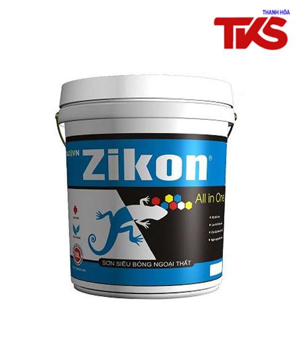 Sơn Zikon siêu bóng ngoại thất