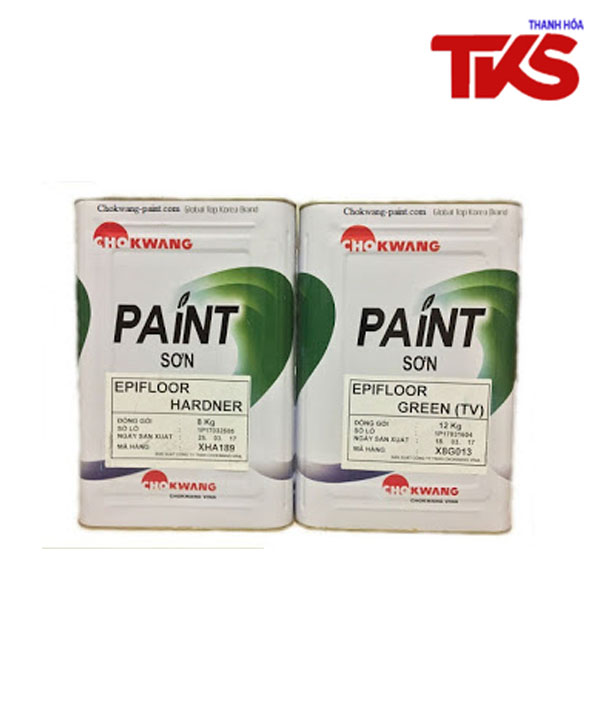 Sơn epoxy Chokwang Epifloor hệ lăn