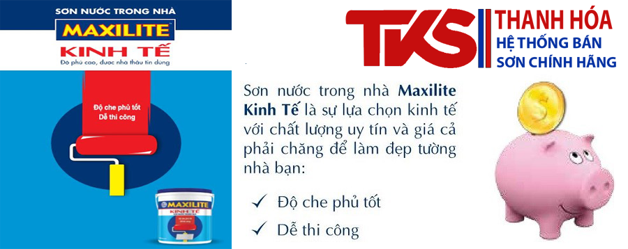 Vì sao nên chọn hãng sơn kinh tế giá rẻ Maxilite