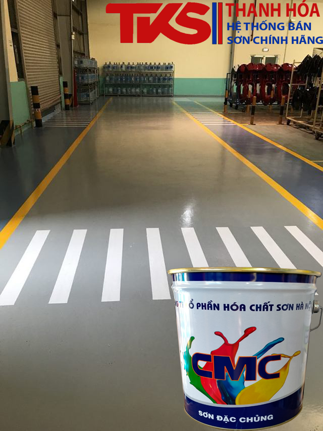 Ứng dụng sơn vạch kẽ đường CMC