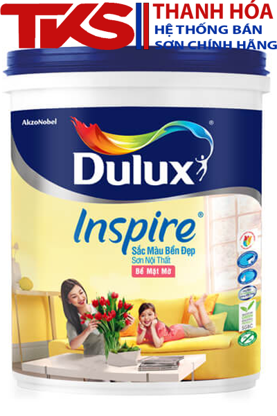 Sơn giá rẻ tốt nhất Dulux Inspire Nội thất láng mịn 39A