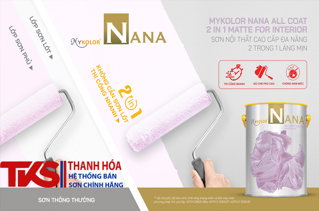Chất lượng dòng sơn Mykolor