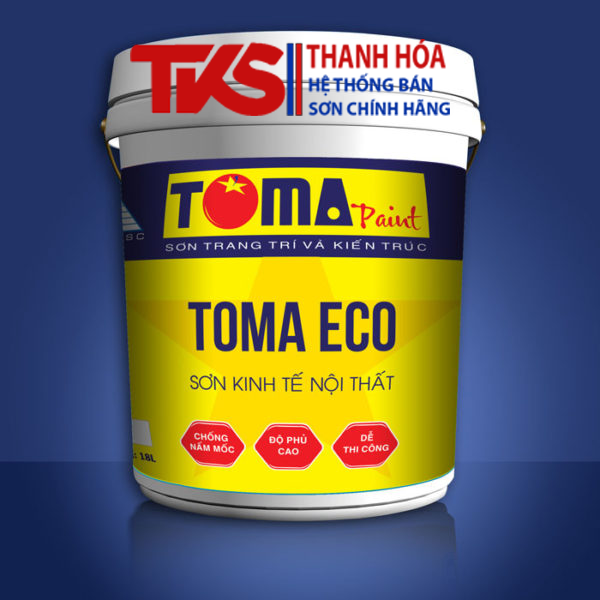 Sơn kinh tế Toma giá rẻ trên thị trường