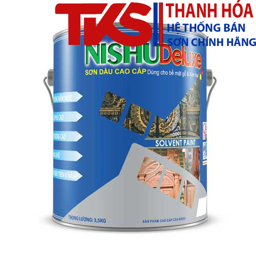 Sơn dầu Deluxe Nishu