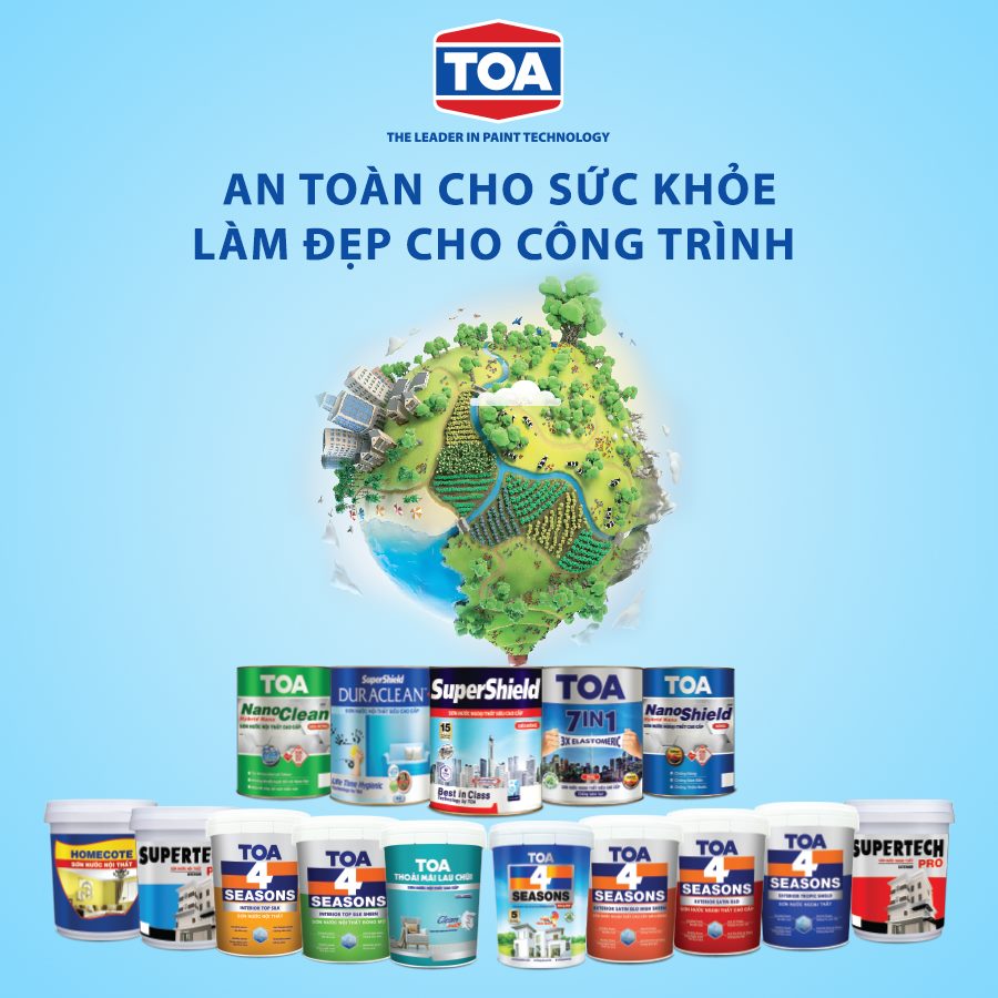 Giới thiệu hãng sơn Toa
