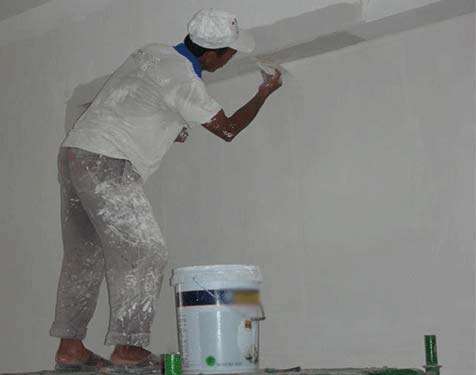 Giải pháp hữu hiệu - Dùng sơn chốn thấm