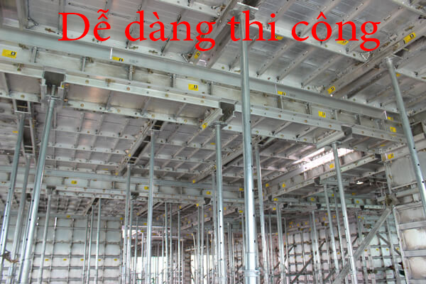 Dễ dàng thi công
