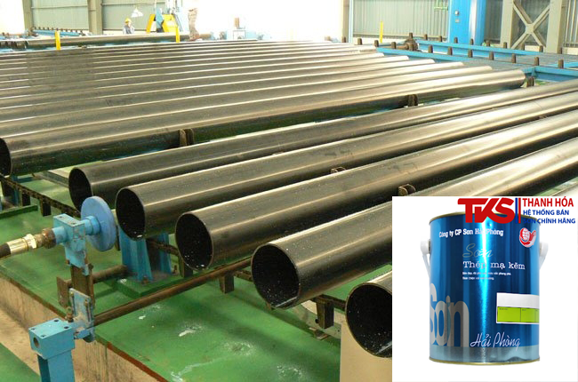 Sản phẩm được sử dụng sơn thép mạ kẽm Hải Phòng