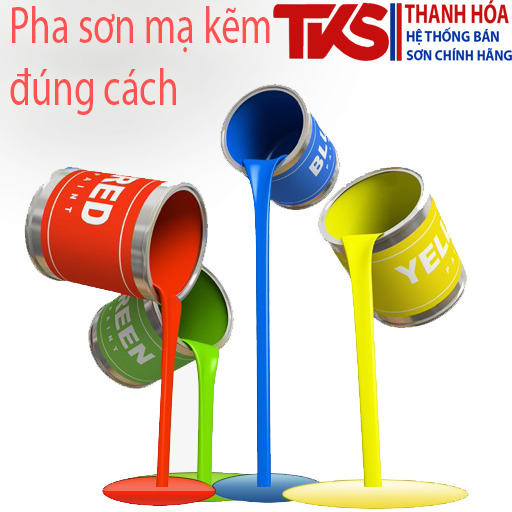 Cách pha sơn mạ kẽm đúng chuẩn