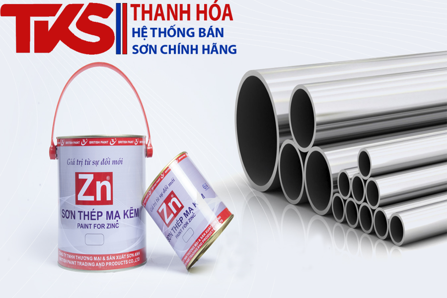 Sản phẩm sơn trên thép mạ kẽm ZN