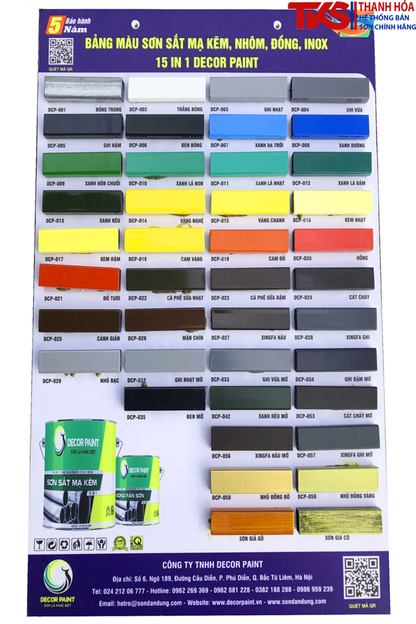 Sản phẩm sơn Decor Paint