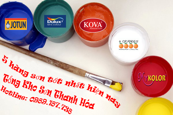 5 hãng sơn tốt nhất hiện nay