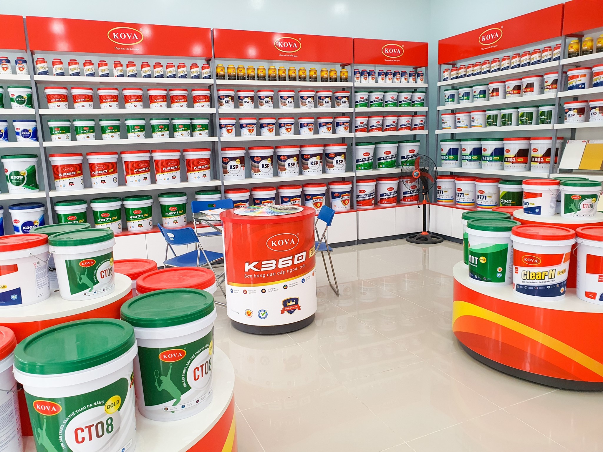 Sơn giá rẻ chất lượng Kova