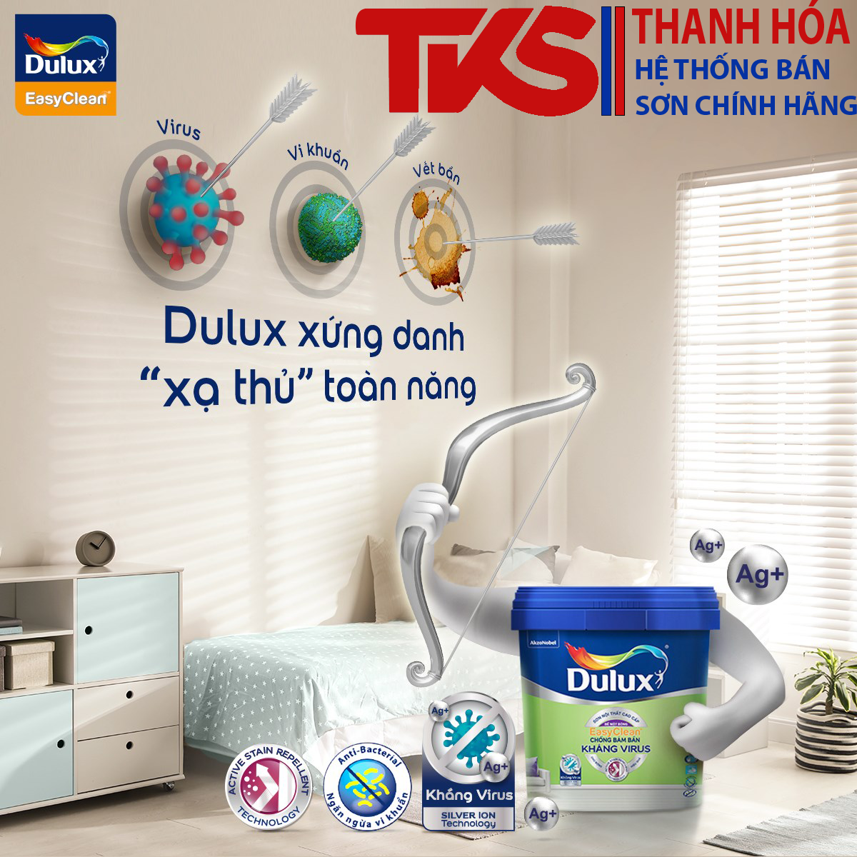 Ưu điểm sơn chất lượng tốt nhất hiện nay Dulux