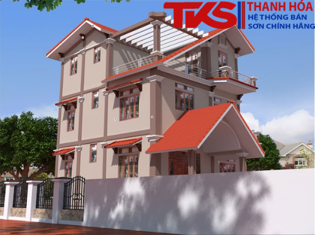 Nhà hướng đông hoặc hướng tây