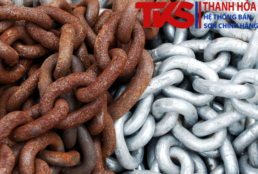 Sắt thép han rỉ và phương pháp bảo vệ sắt, thép