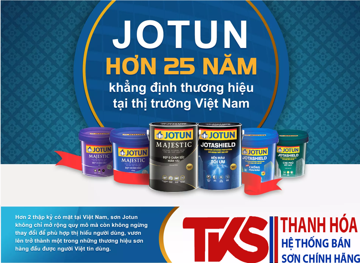 Khẳng định thương hiệu sơn Jotun tại Việt Nam