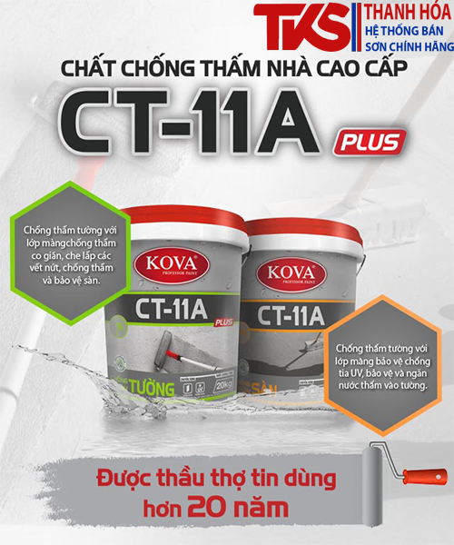 Sơn tốt nhất dùng cho việc chống thấm