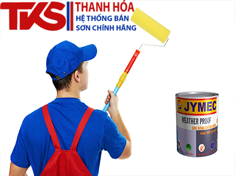 Sơn tường nhà giá rẻ Jymec